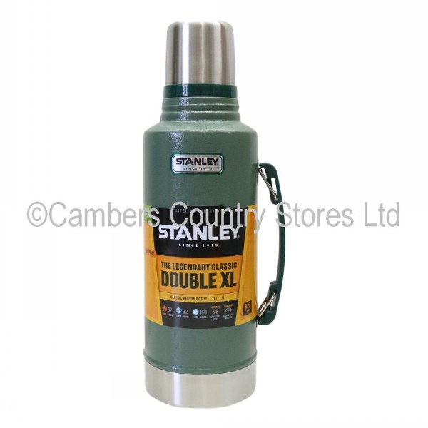 Stanley Classic Vacuum Bottle Flask Green 1.9 Litre Cambers Country Store